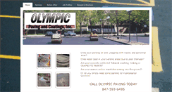 Desktop Screenshot of olympicpaving.com
